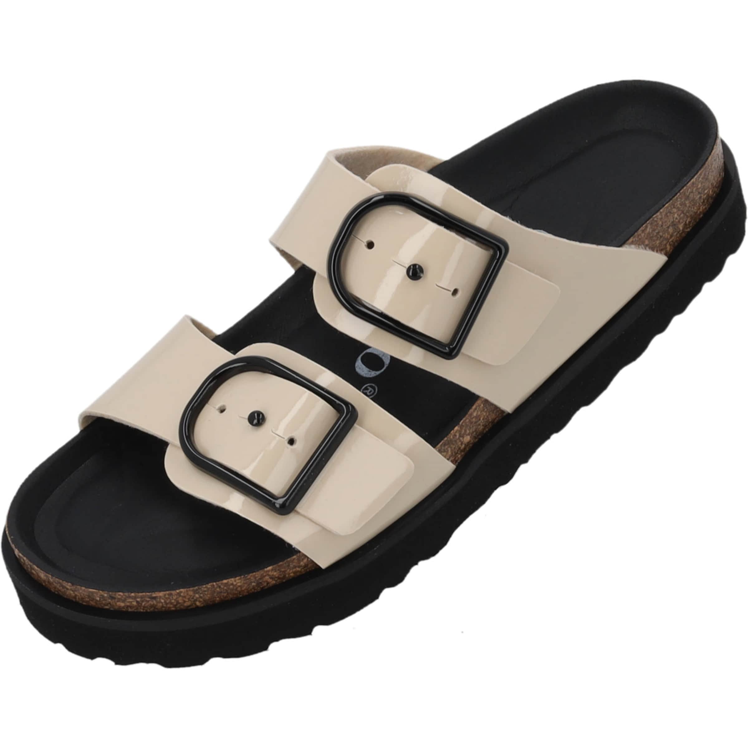 Palado Pantofle 'Tessani' – béžová: přední strana