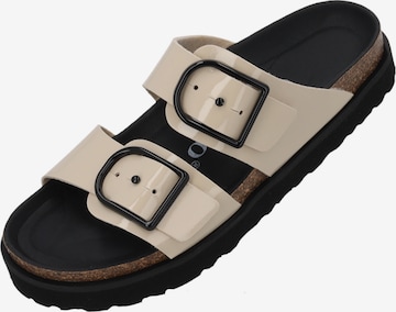 Zoccoletto 'Tessani' di Palado in beige: frontale