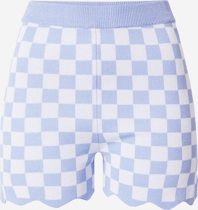 florence by mills exclusive for ABOUT YOU Shorts 'FroYo' in rauchblau / weiß, Produktansicht