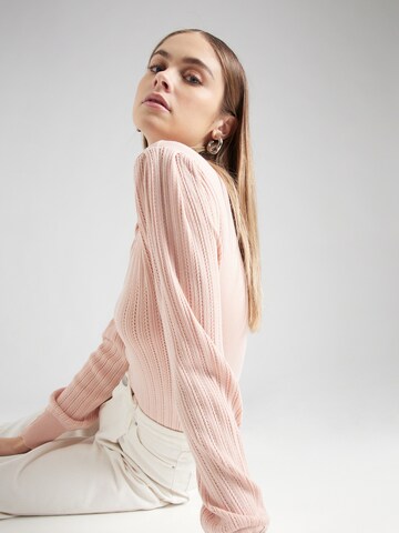 ONLY Sweter 'MEDDI' w kolorze różowy