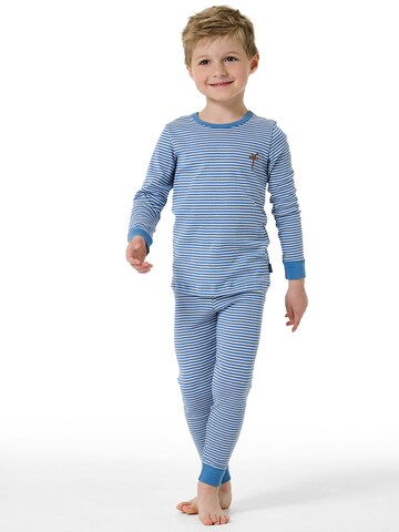SCHIESSER Nachtkledij ' Nature Love ' in Blauw: voorkant