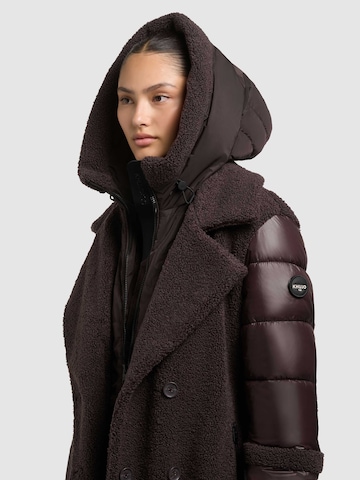 khujo Tussenmantel 'Kalmia' in Bruin