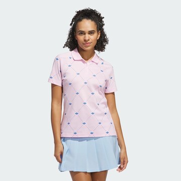 ADIDAS PERFORMANCE Functioneel shirt 'Trefoil' in Roze: voorkant