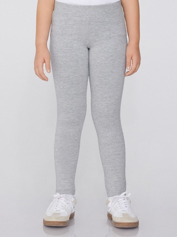 Tezenis Skinny Leggings in Grey: front