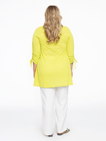 Yoek Blouse 'Cocoon' in Groen