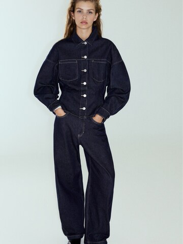 Chemisier Pull&Bear en bleu
