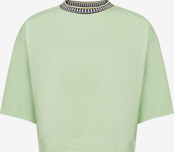 T-shirt ESPRIT en vert : devant