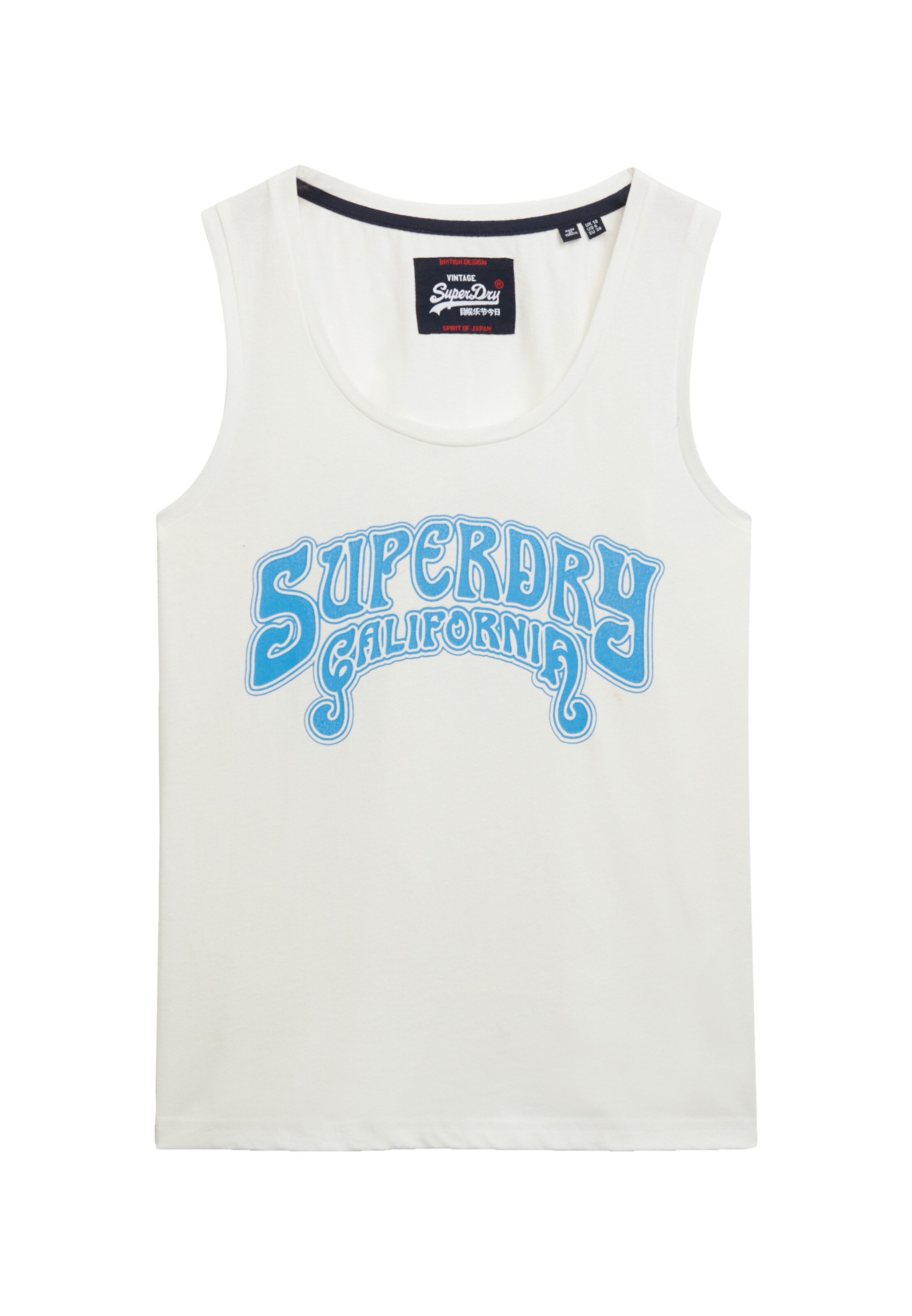 Haut Superdry & Co en blanc : devant
