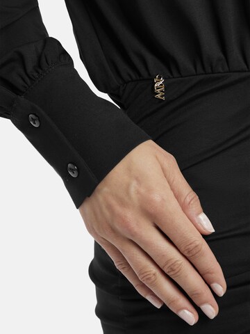 Robe-chemise Nicowa en noir