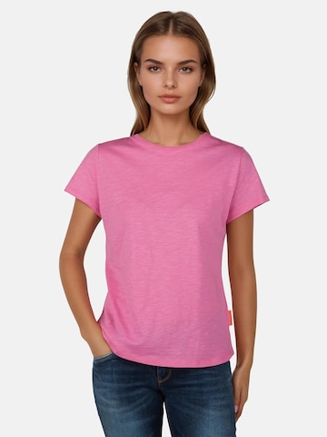 salzhaut Shirt 'TELGEN' in Roze: voorkant