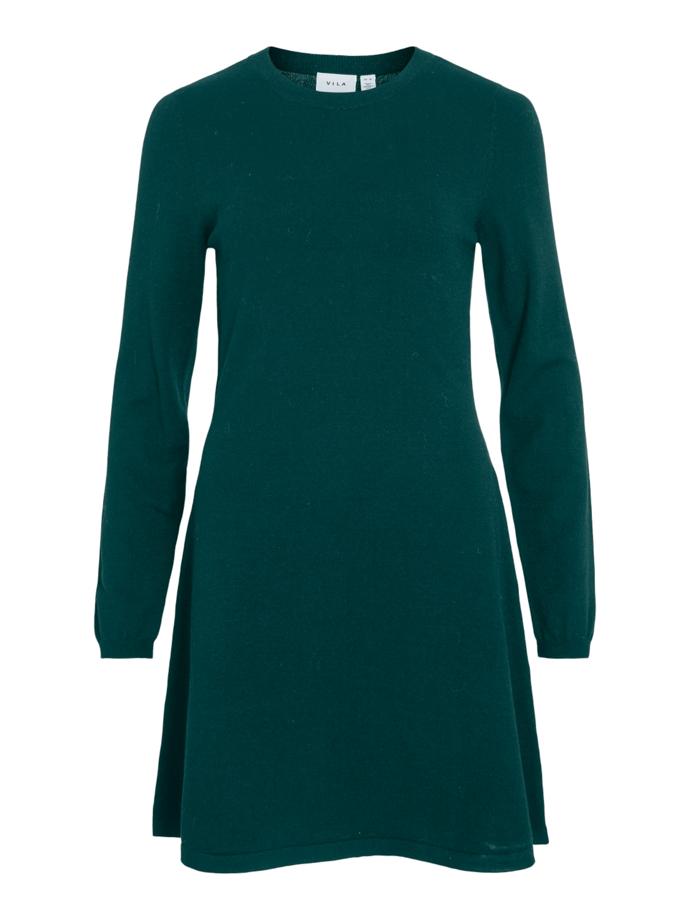 VILA Knit dress 'VIComfy' in Green: front