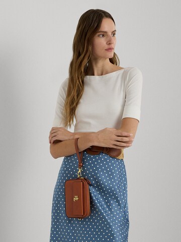 Lauren Ralph Lauren - Mala de ombro em castanho