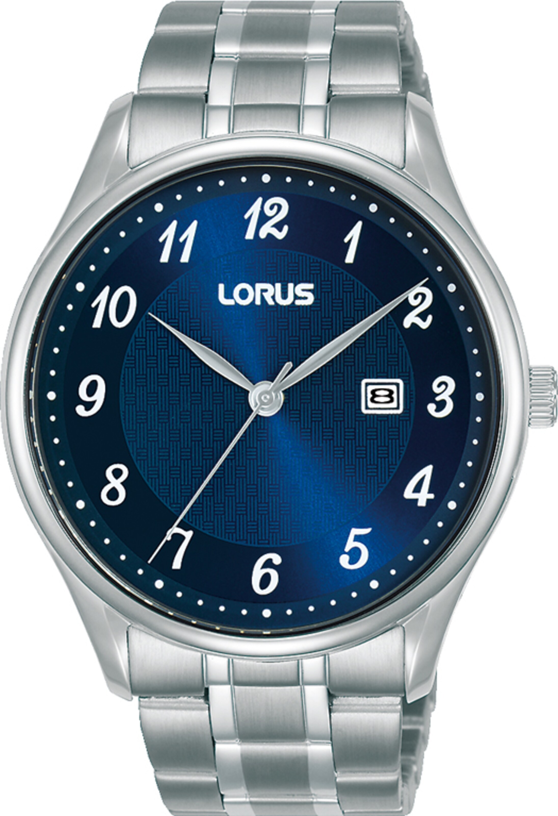 LORUS Analog Watch in Silver: front