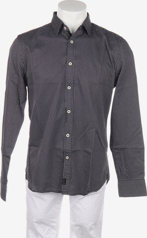 Marc O'Polo Button Up Shirt in S in Black: front