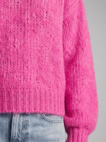 americandreams Oversized Sweater 'Leonnie' in Pink