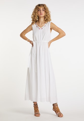 usha FESTIVAL Dress in White