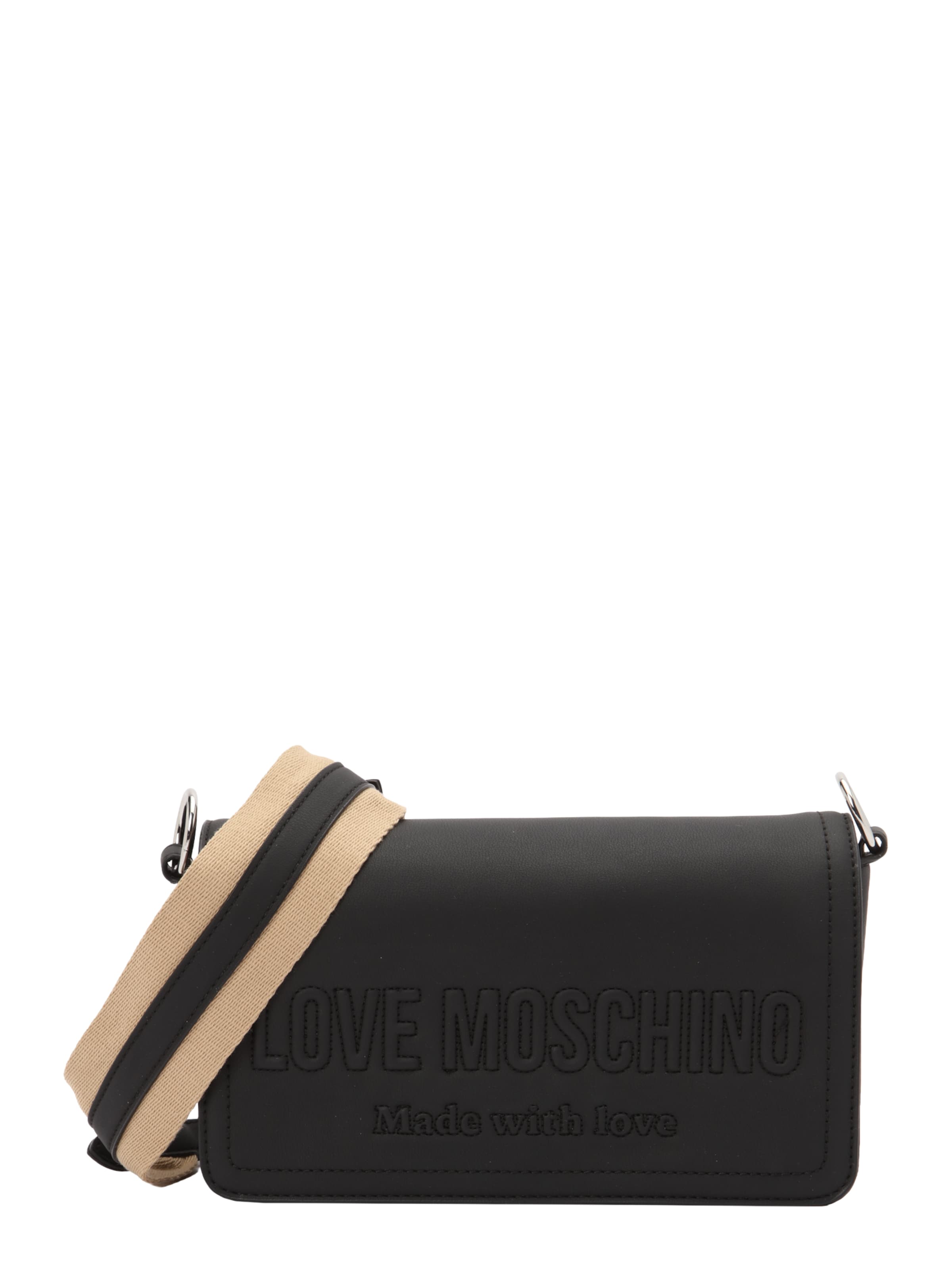Love Moschino Schoudertas in Zwart: voorkant