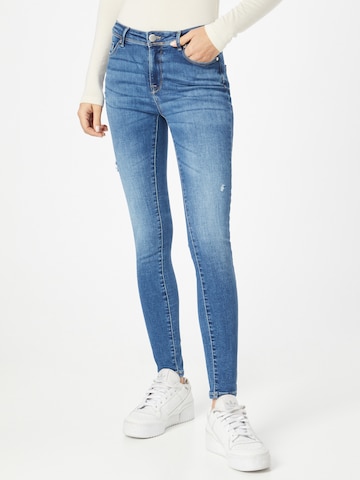 Skinny Jean ONLY en bleu : devant