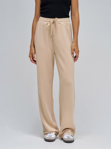 Salsa Jeans Regular Hosen Joggers in Beige: Vorderseite