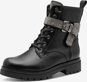 MARCO TOZZI by GUIDO MARIA KRETSCHMER Šněrovací kozačky – černá: přední strana