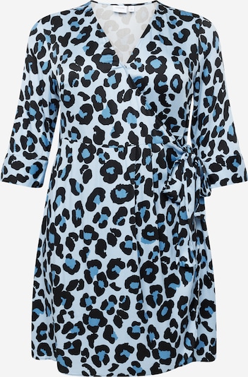 EVOKED Kleid 'CORBA' in azur / hellblau / schwarz, Produktansicht