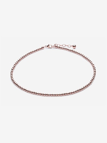 CLASSYANDFABULOUS Jewelry Necklace 'CLASSYANDFABULOUS Beaded' in Gold: front