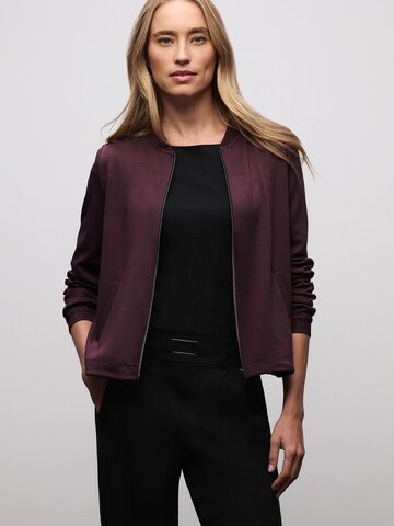 STREET ONE Sweatjacke in Rot: Vorderseite