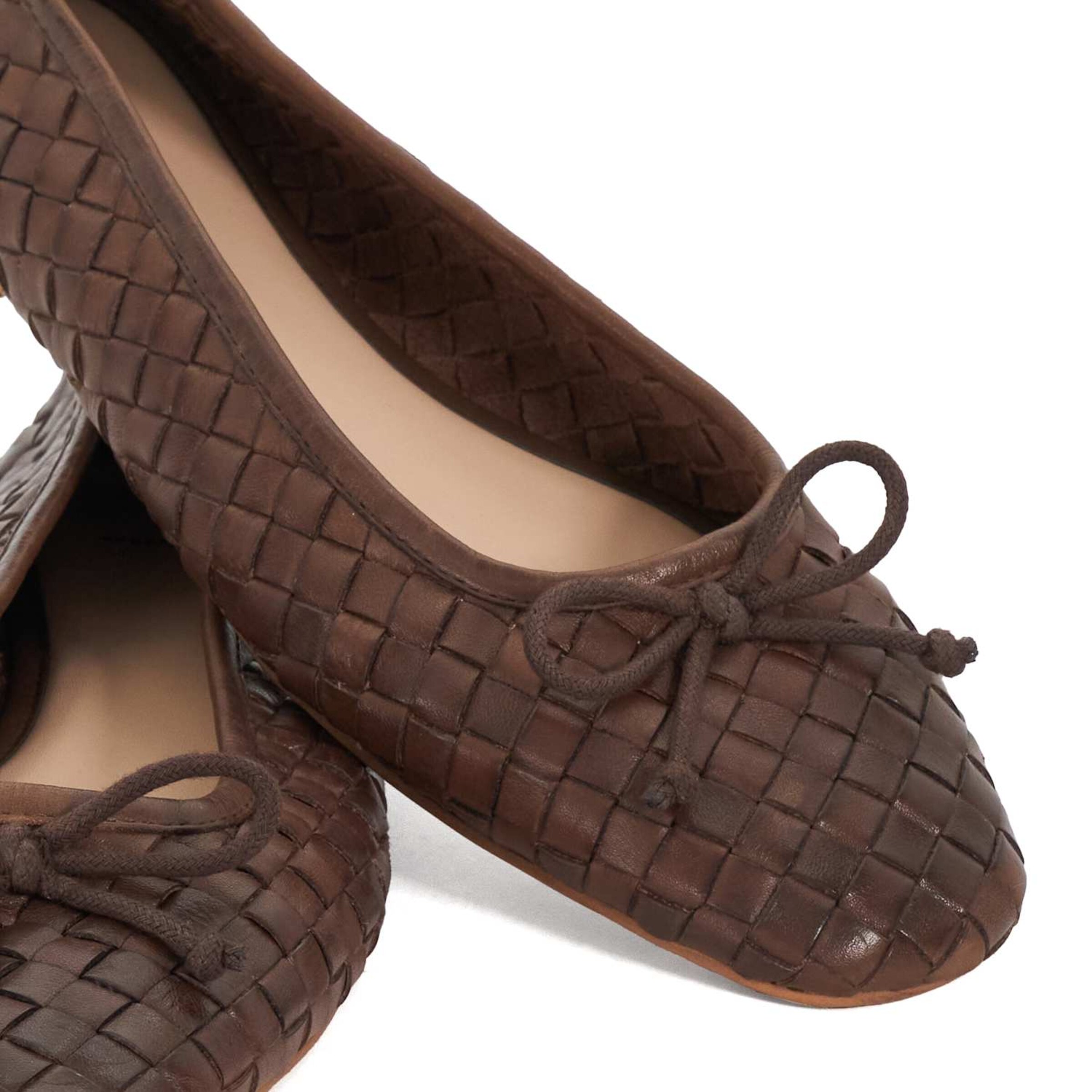 Ballerines Dune LONDON en marron