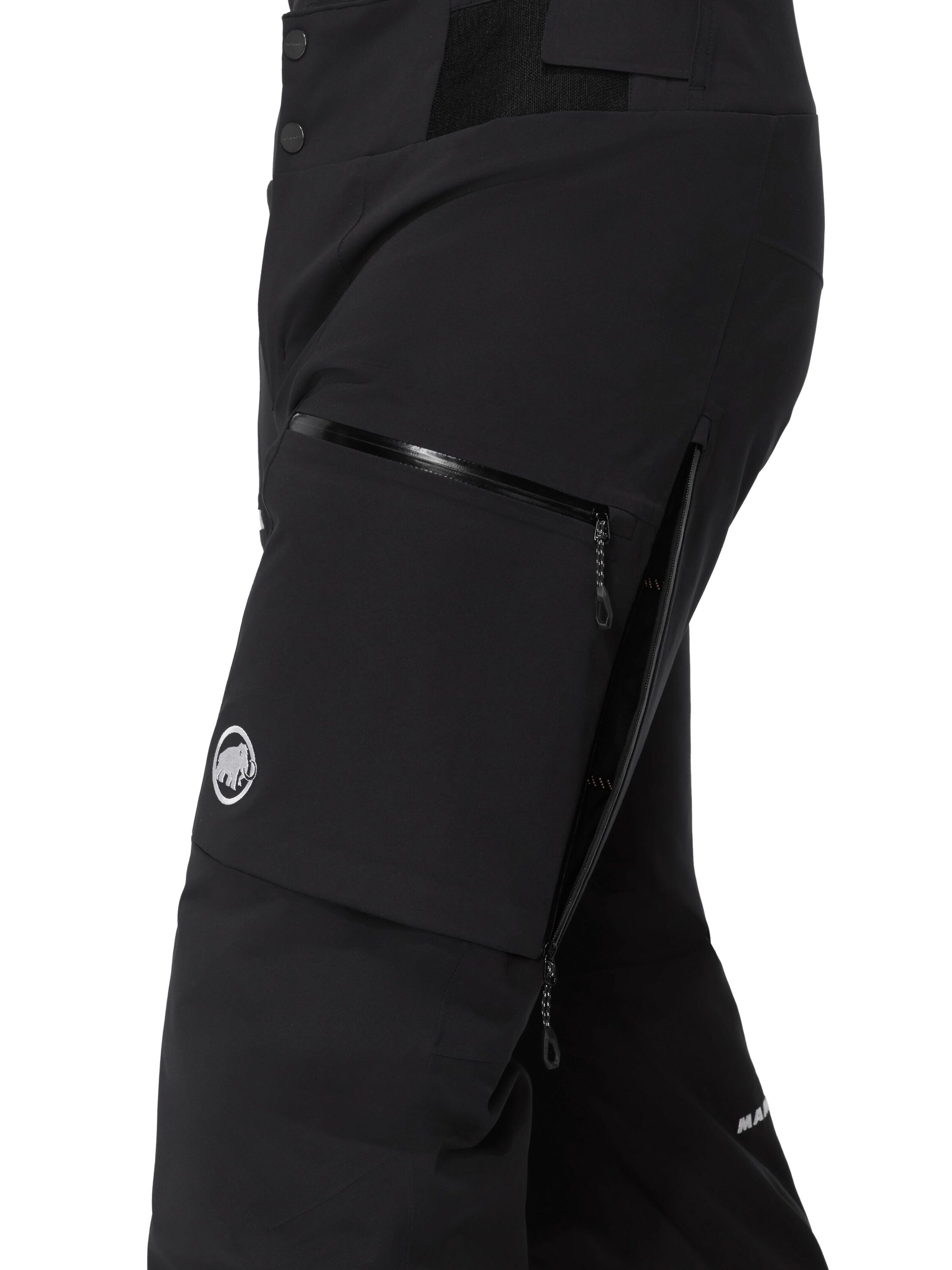 MAMMUT Loose fit Outdoor Pants in Black