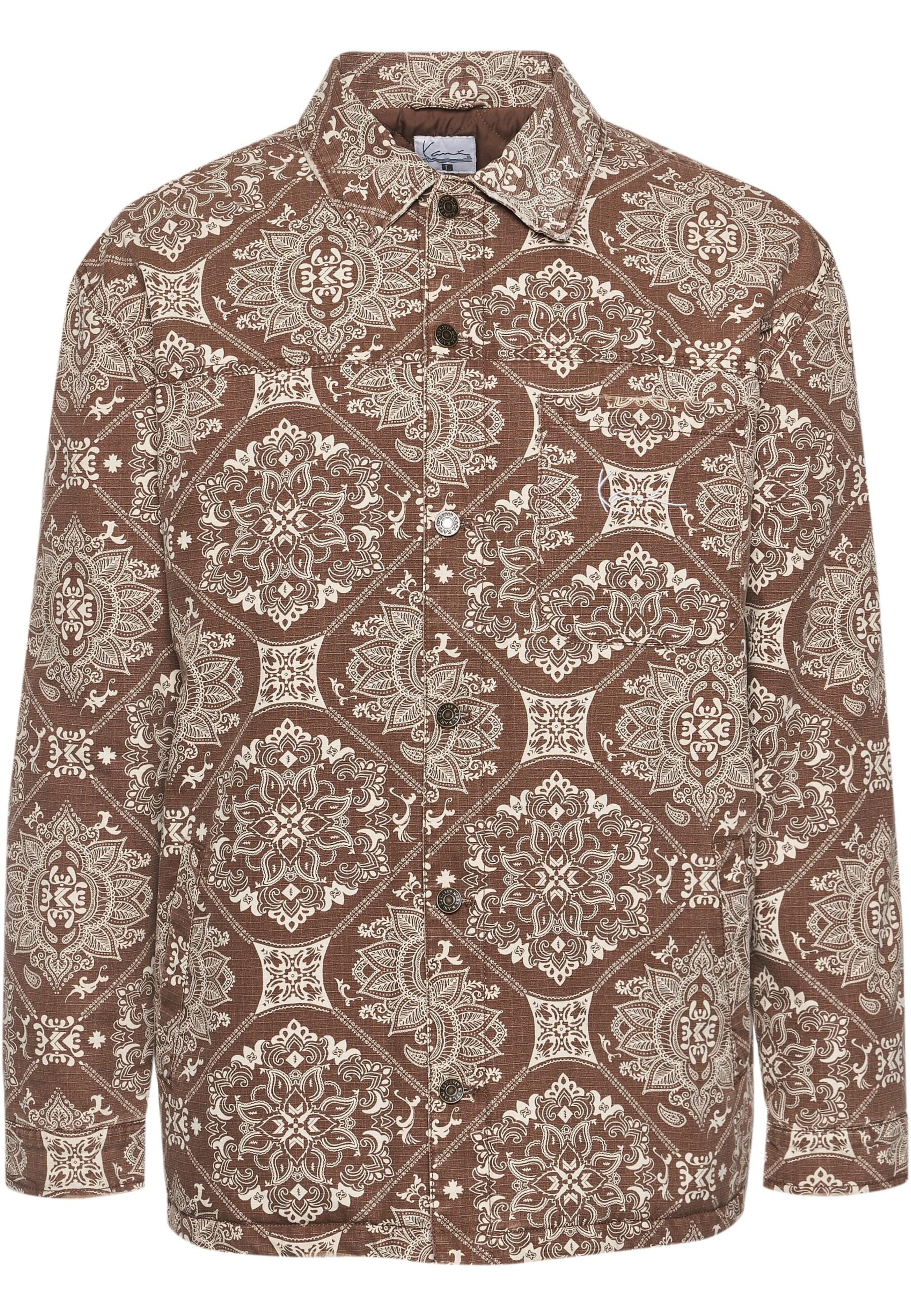 Karl Kani Přechodná bunda – mix barev: přední strana