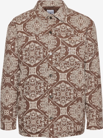 Karl Kani Välikausitakki värissä beige / meleerattu ruskea, Tuotenäkymä