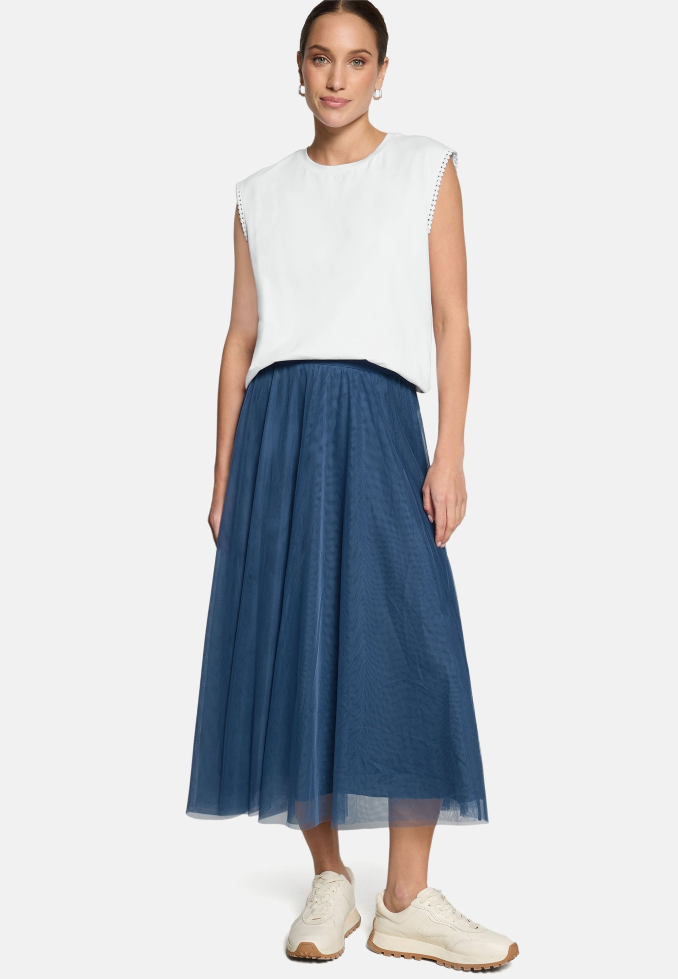 Jupe zero en bleu : devant