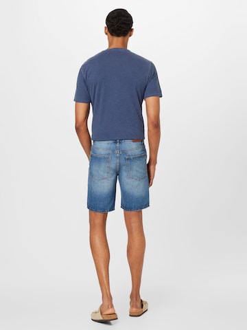 UNITED COLORS OF BENETTON Regular Shorts in Blau