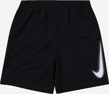 Nike Sportswear Обычный Штаны в Черный: спереди