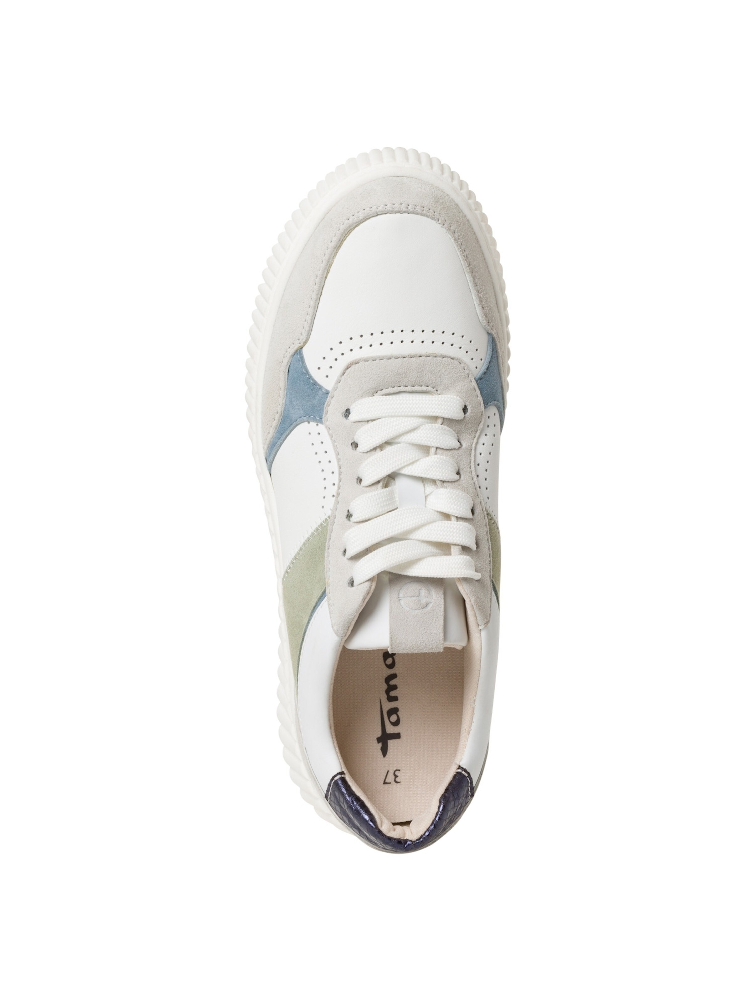 Baskets basses Tamaris en blanc
