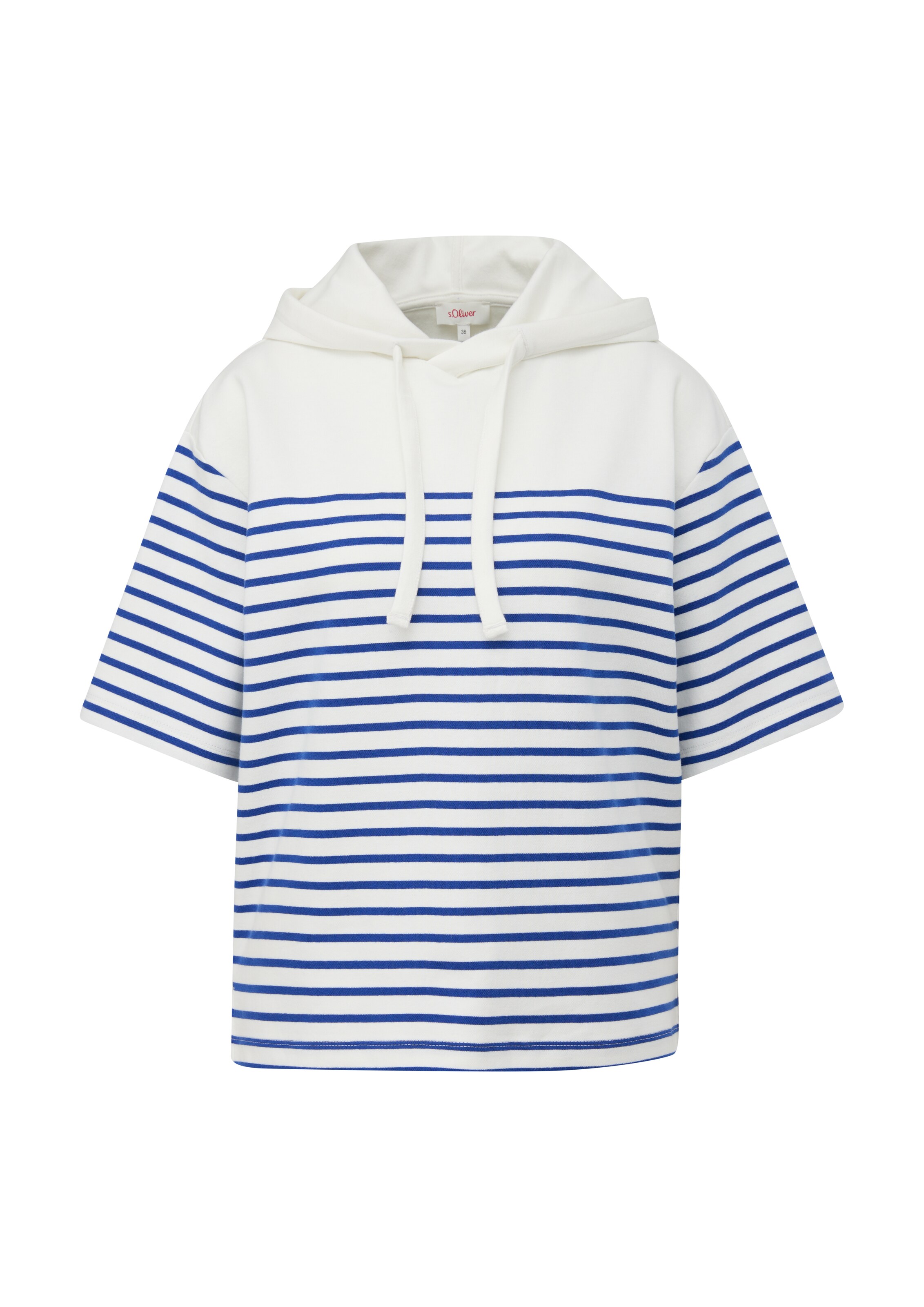 Sweat-shirt s.Oliver en bleu : devant