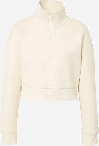 Casall Athletic Sweatshirt in Beige: front