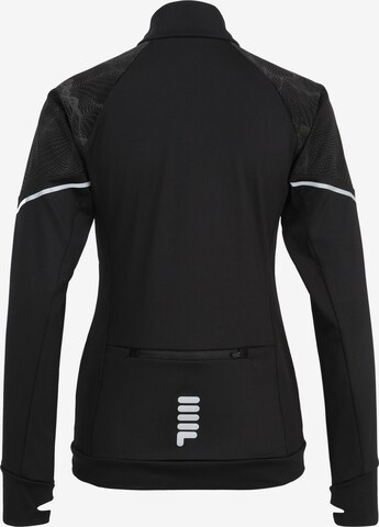 FILA Športna jakna 'RIDGE AOP' | črna barva