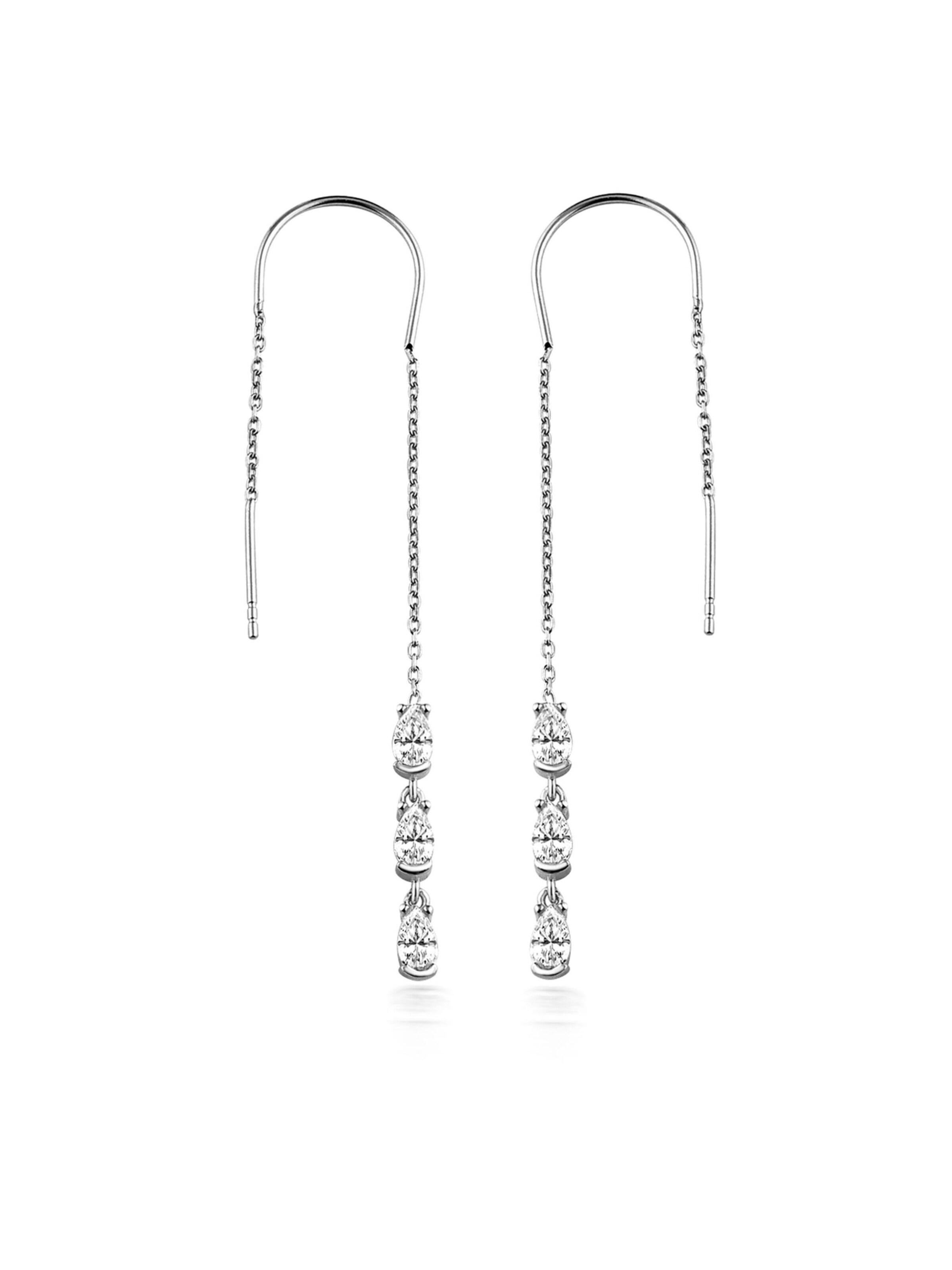 Dkeniz Earrings in White, Item view
