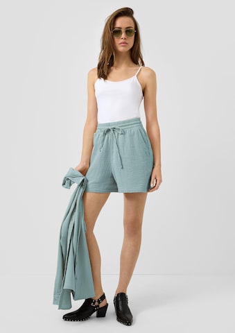 Regular Pantalon QS en bleu : devant