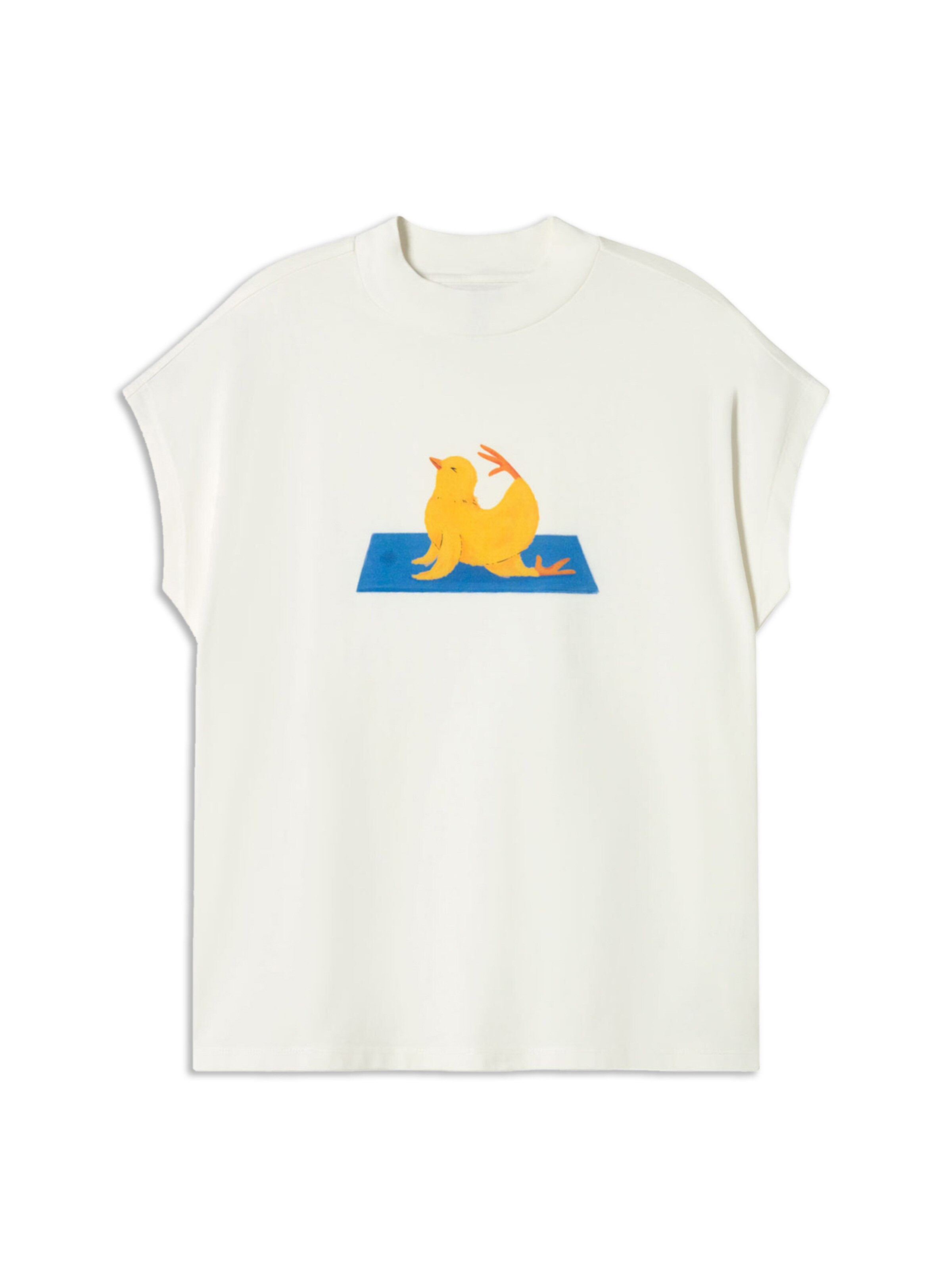 Thinking MU Shirts 'Volta' i hvid: forside