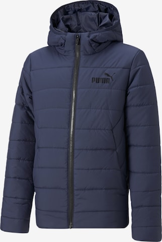 Veste d’hiver PUMA en bleu : devant