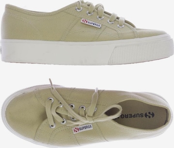 SUPERGA Halbschuh 38 in Grün: predná strana