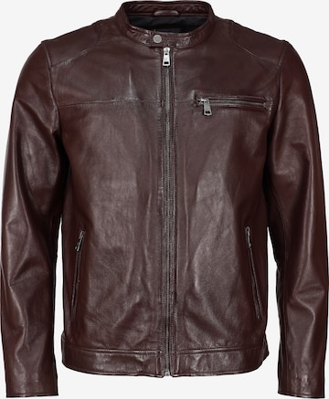 Veste mi-saison JCC en rouge : devant