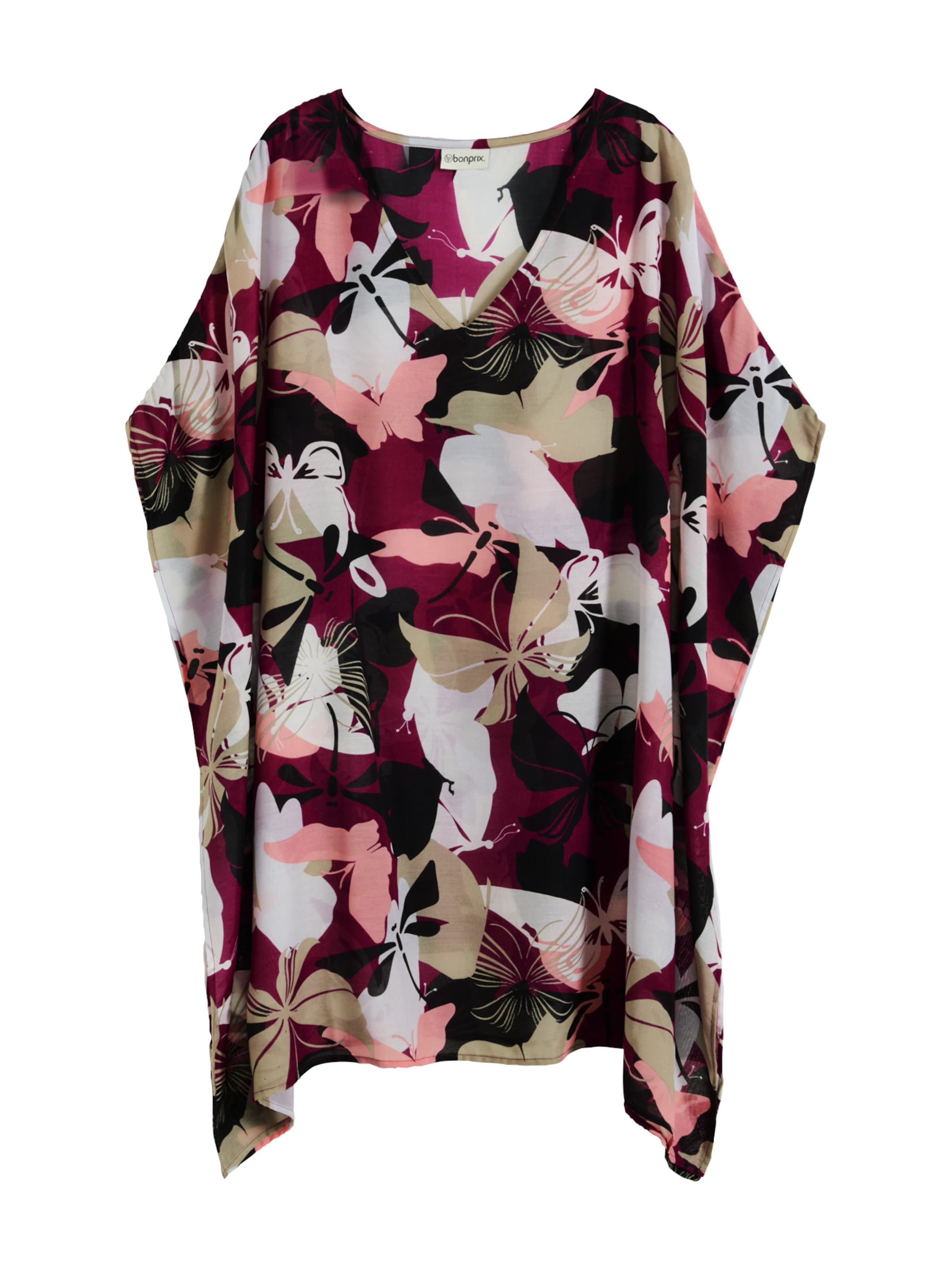 bonprix Strandjurk in Lila: voorkant