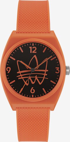 ADIDAS ORIGINALS Analoog horloge 'Ao Street Project Two' in Oranje: voorkant