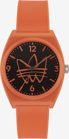 Orologio analogico 'Ao Street Project Two' di ADIDAS ORIGINALS in arancione: frontale