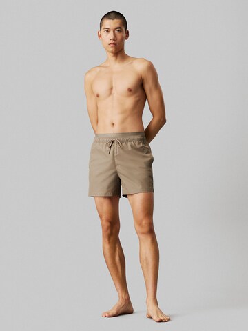 Calvin Klein Swimwear Swimming shorts 'Meta Legacy' in Grey