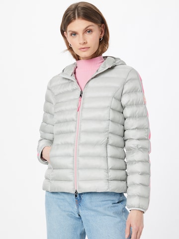 No. 1 Como Winter Jacket in Grey: front