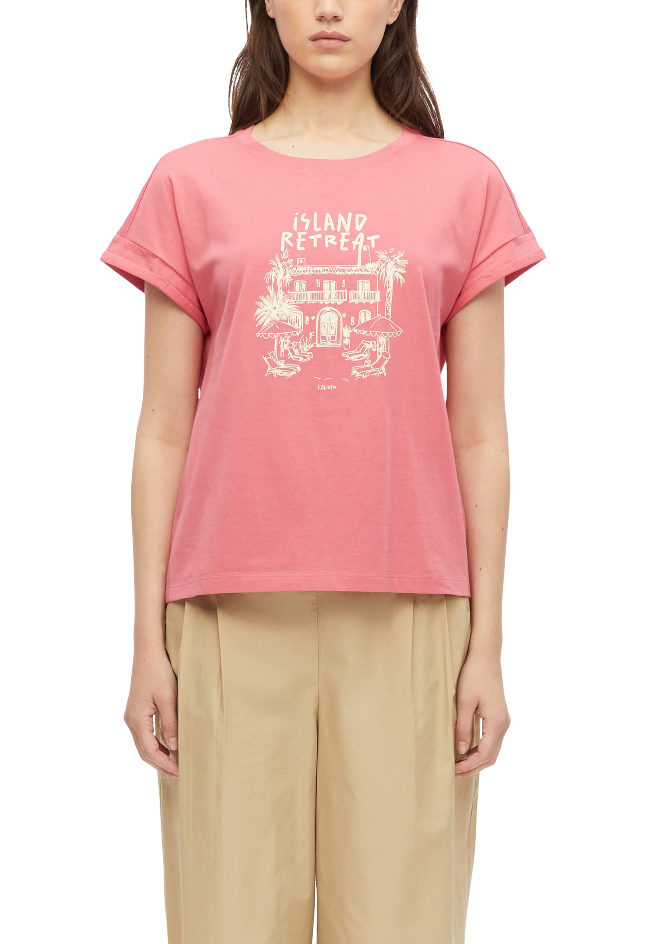 T-shirt s.Oliver en rose